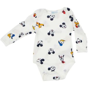 Mickey  2-pack bodys med lång arm